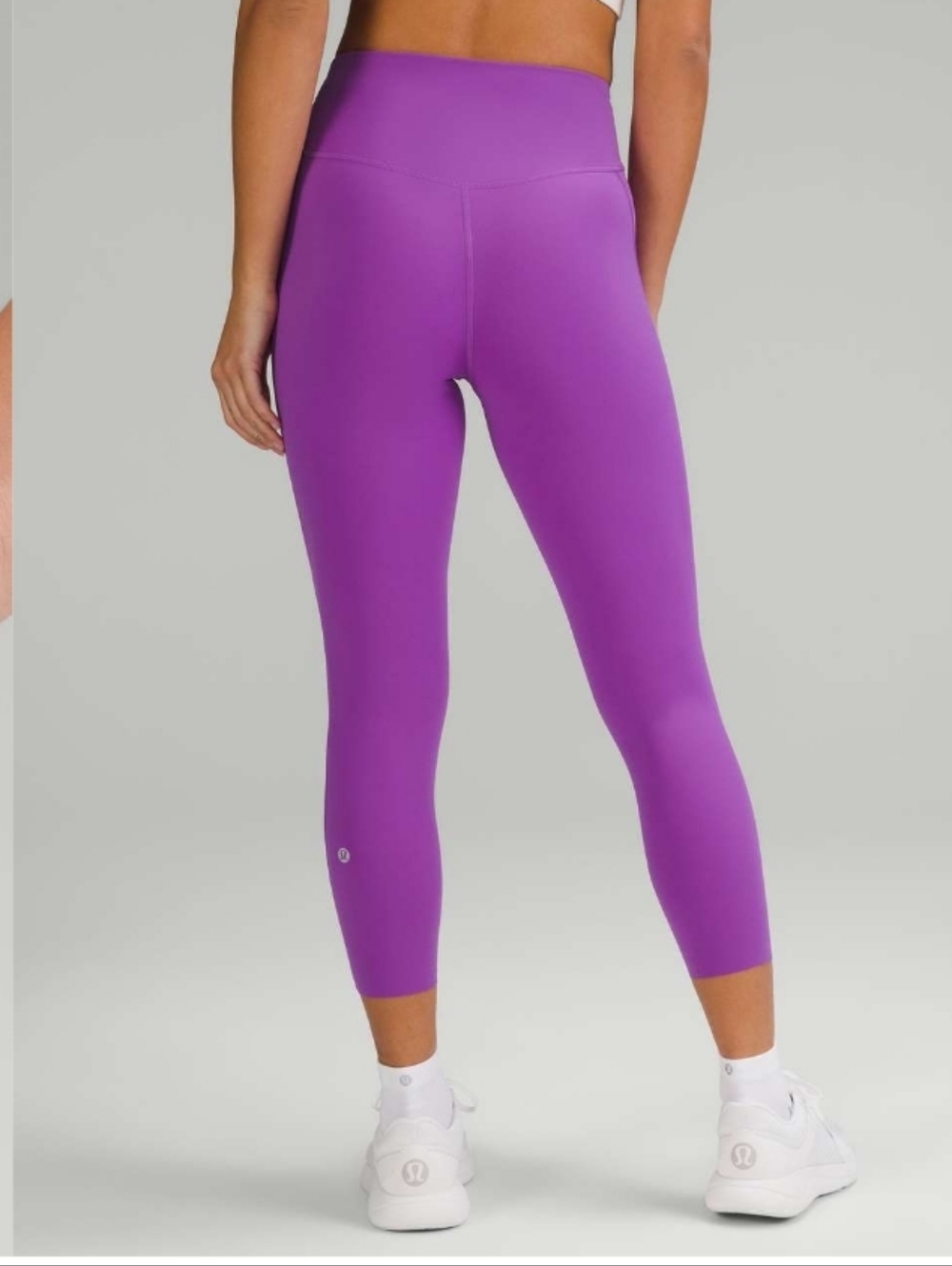lululemon Purple High-Waist Cropped Leggings 23"
